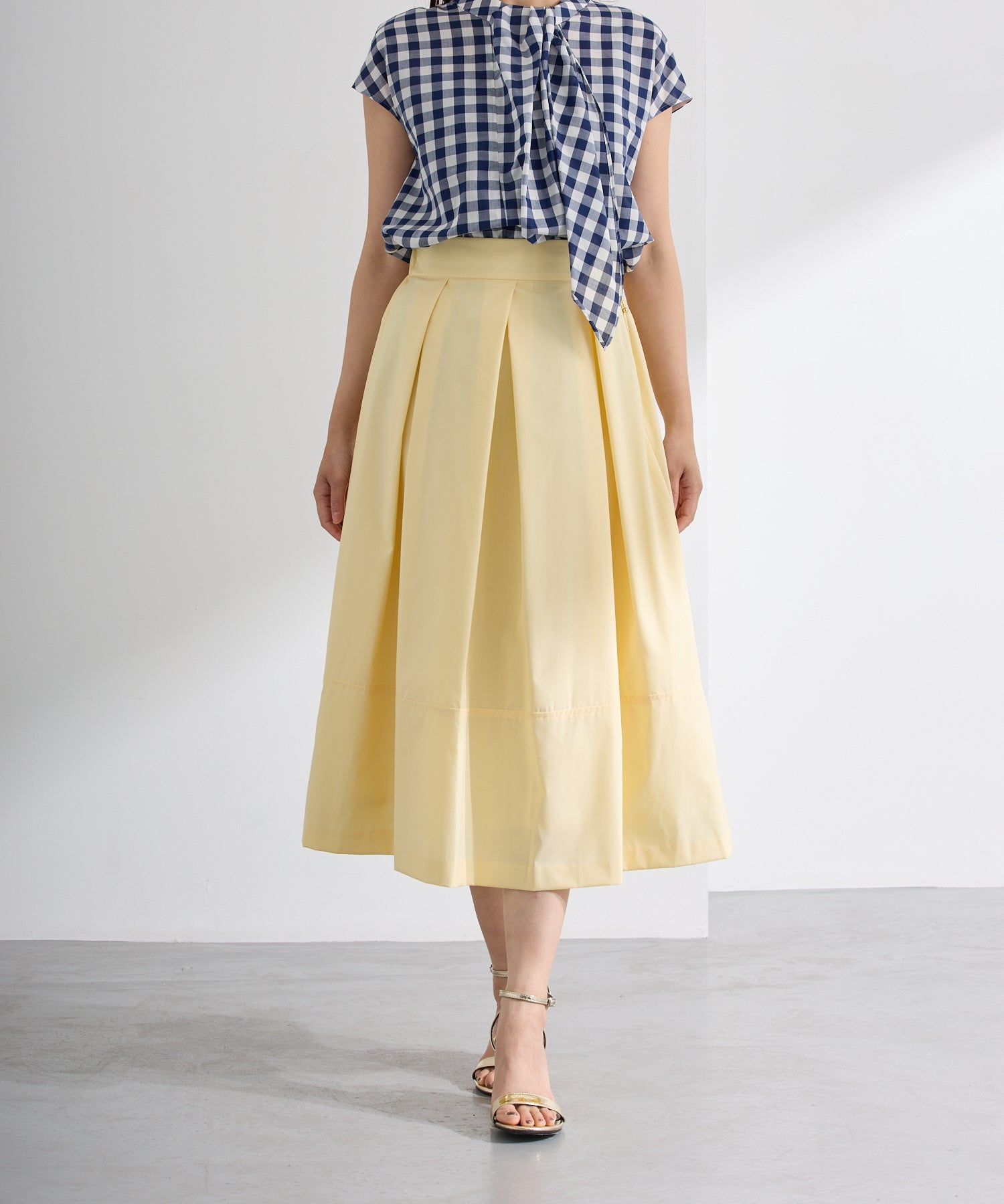 ゴールドジップタックフレアスカート【日本製】 – Ifemelu