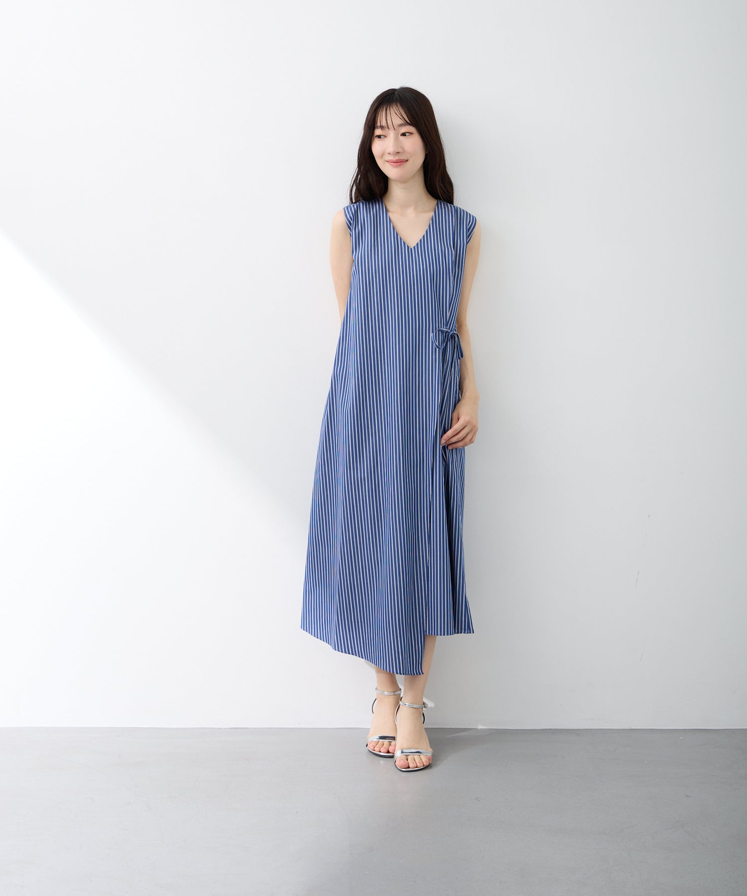 m_mefu 芽風 アシンメトリーワンピース m_mefu 芽風 アシンメトリーワンピース