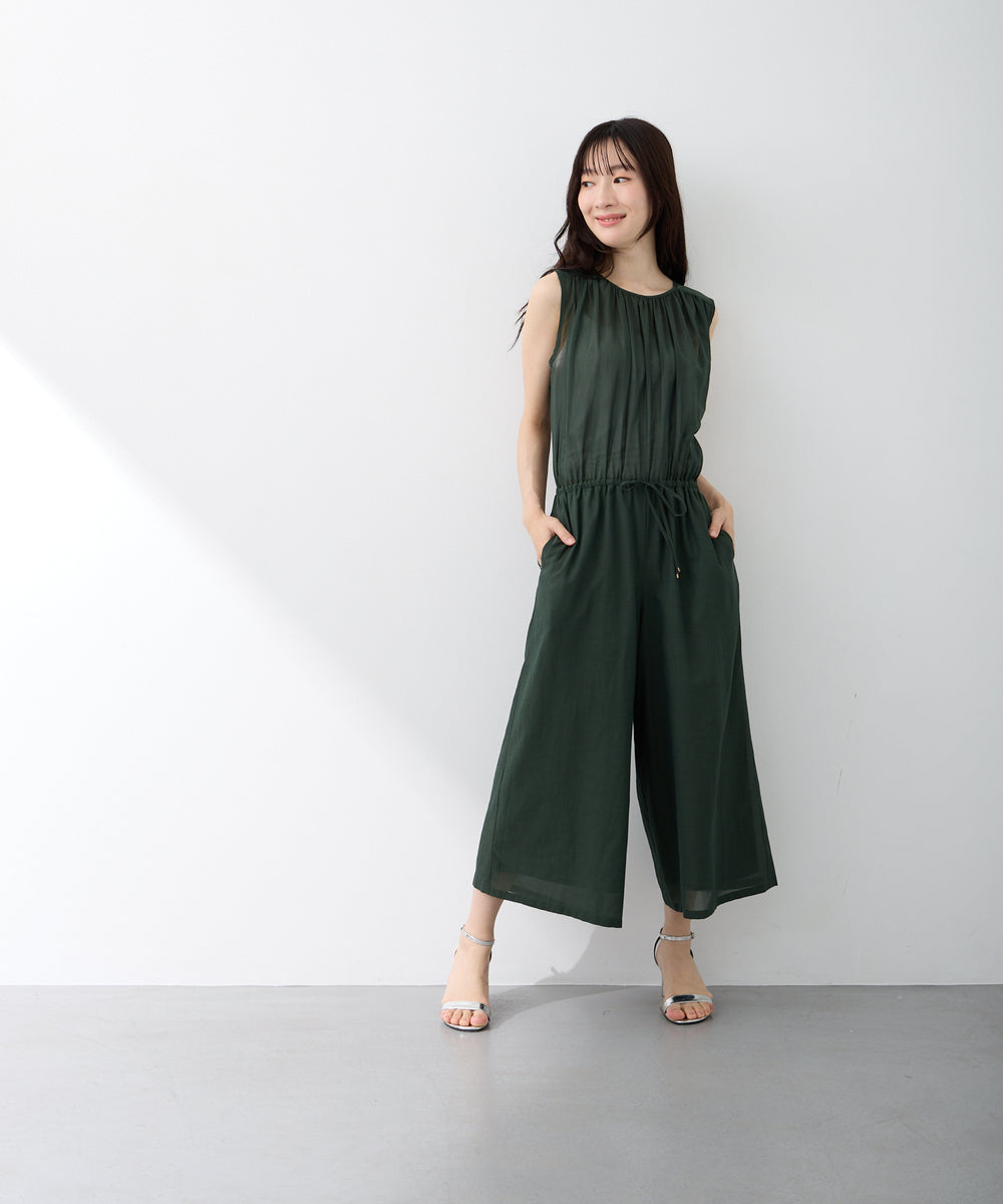 ギャザーワイドノースリーブオールインワン【日本製】 – Ifemelu