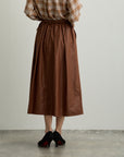 タックフレアグロッシースカート【日本製】