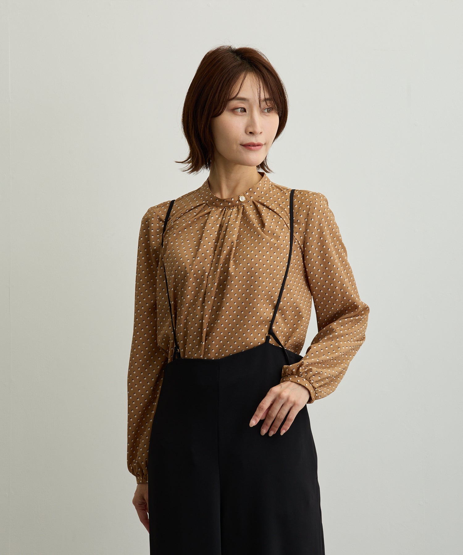 ぷに様 ブラウス Fドット ランダムドットブラウス（シャツ・ブラウス） | Eprouve（エプローブ