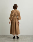 フラップポケットシャツワンピース【日本製】