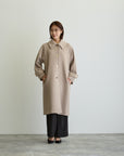 2WAYカラーロングコート/ベージュ【日本製】