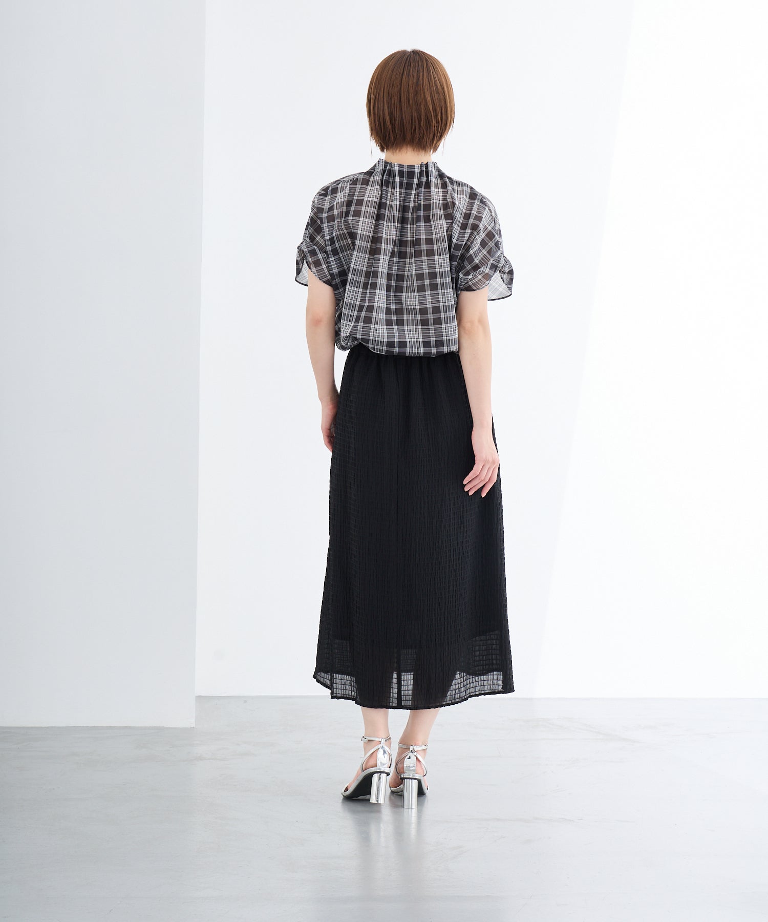 ウエストゴムセミフレアスカート【日本製】 – Ifemelu