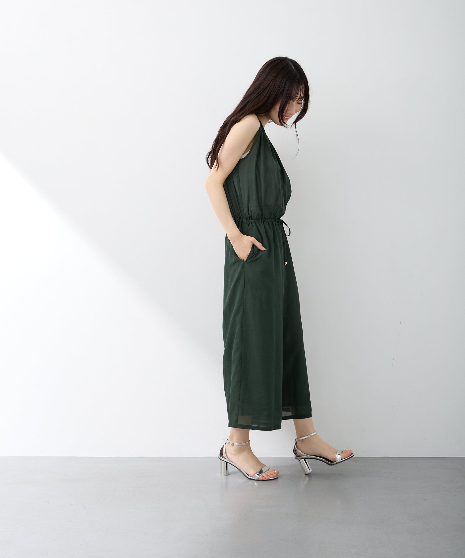 ギャザーワイドノースリーブオールインワン【日本製】 – Ifemelu