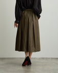 タックフレアグロッシースカート【日本製】