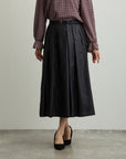 タックフレアグロッシースカート【日本製】