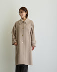 2WAYカラーロングコート/ベージュ【日本製】